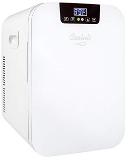 Cooluli Concord 20-liter Compact Cooler/Warmer Mini Fridge/Wine Cooler with Digital Thermostat + ...