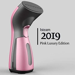 iSteam Luxury Edition [2019] Steamer for Clothes 8-in-1 Powerful Clothes Wrinkle Remover- Clean- ...