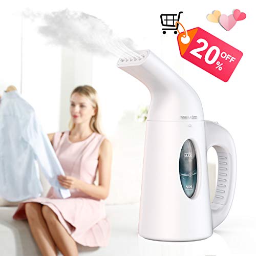 epzoee Steamer for Clothes, Portable Clothes Steamer Handheld Travel Garment Fabric Steamer-Anti ...