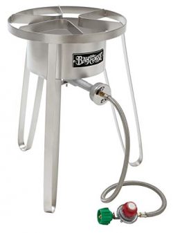 Bayou Classic SS50 Stainless Steel High Pressure Cooker, Tall