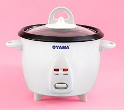 Oyama 3 Cup (uncooked rice) Traditional Rice Cooker-Warmer