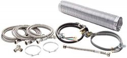 Superior Brands Washer & Electric Dryer Install Kit with Power Cord, Y Adapter, Fill Hoses,  ...