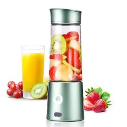 Kacsoo M630 Portable Smoothie Blender, USB Blender for Shakes and Smoothies, Fruit Mixer Juicer  ...