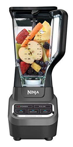 Ninja Professional Blender with Total Crushing Technology 1000 Watt high-powered – BL610 ( ...