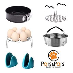 Pars&Pars Pressure Cooker Accessories Set 6 Pieces, Compatible with Instant Pot 5 qt,6 qt an ...