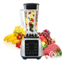 HoLead NY-8638EBA 2L 1450W Automatic Multifunction Blender High Speed Professional Mixer with LC ...