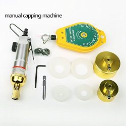 Pneumatic bottle capping machine hand held screwing capping machine manual capping machine aircr ...