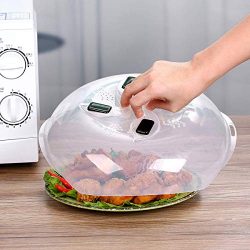 Microwave Plate Cover – Magnetic Hover Function | Microwave Lid Food Cover | Magnetic Micr ...