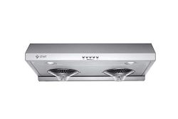 Chef Range Hood C100 30” Under Cabinet Kitchen Extractor | Stainless Steel Electric Stove Ventil ...