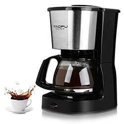 Coffee Maker,Drip Coffee Maker with 0.65L/4-5 Cups with Glass Carafe and One Touch Button,Coffee ...