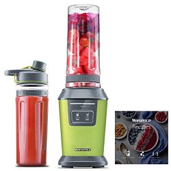 Willsence Blender Smoothie Blender 700 Watts Intelligent Nutri-iQ System, 6 Stainless Steel Blad ...