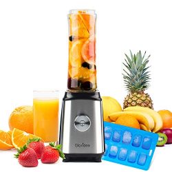 Personal Blender for Shakes and Smoothies – Powerful Drink Mixer with 20 Oz To Go Bottle,  ...