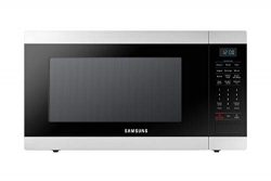 Samsung MS19M8000AS/AA Large Capacity Countertop Microwave Oven with Sensor and Ceramic Enamel I ...