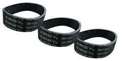 Kirby 3 Genuine Ribbed Vacuum Cleaner Belts