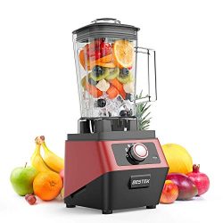 BESTEK 1400 Watts Commercial Blender with 2L BPA Free Pitcher, 3-Speed Control Programmed Settin ...