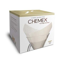 Chemex Classic Coffee Filters, Squares, 100 ct – Exclusive Packaging
