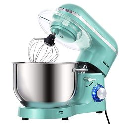 Aucma Stand Mixer,6.5-QT 660W 6-Speed Tilt-Head Food Mixer, Kitchen Electric Mixer with Dough Ho ...