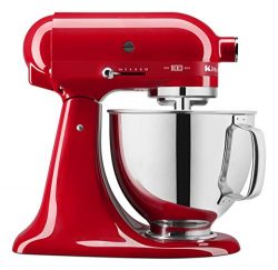 KitchenAid KSM180QHSD 100 Year Limited Edition Queen of Hearts Stand Mixer, Passion Red