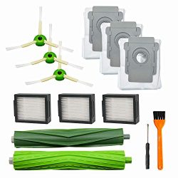 RONGJU 10 Pack Replacement Parts for iRobot Roomba i7 i7+/i7 Plus E5 E6 Vacuum Cleaner, 1 Pack M ...