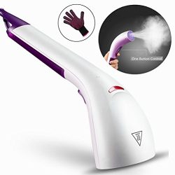 Mannice Portable Steam Iron Garment Steamer for Clothes/Travel Iron/Handheld Fabric Steamer, Hou ...