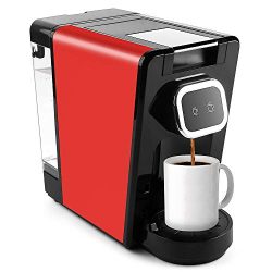 CHULUX Upgrade Capsule Coffee Machine with Touch Setting Include Indicator Light for Big and Sma ...