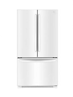 Daewoo RFS-26ABW French Door Bottom Mount Refrigerator 26 Cu Ft White