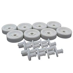 Supplying Demand WD35X21038 Lower Rack Wheel Kit 16 Pieces With Studs For Dishwasher Compatible  ...