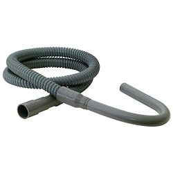 Eastman 60357 SD-Style Plastic Washing Machine discharge hose, 8 Ft, Gray