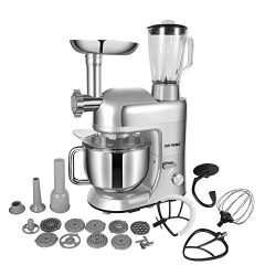 CHEFTRONIC SM1086-Silver Standing Mixer, One Size, Silver