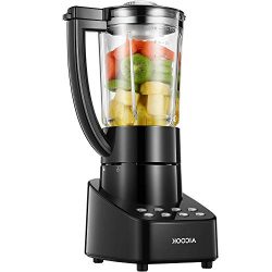 AICOK Blender Smoothie Blender Professional Countertop Blender with Smart Speed Control, 48 Oz G ...