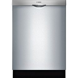 Bosch SHS863WD5N 300 Series Built In Dishwasher with 5 Wash Cycles, 16 Place Settings, 3rd Rack, ...