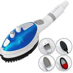 Pure Clean InstaPress Garment Steamer with Steam Burst | Compact Handheld Supreme Steam Iron, Je ...