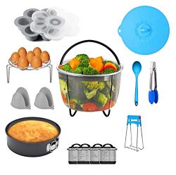 Instant Pot Accessories 15 Pcs Set – Compatible with Instant Pot 5,6,8 QT – Electric ...