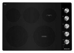 KitchenAid Stainless Steel 5-Element Electric Cooktop – KCES550HSS