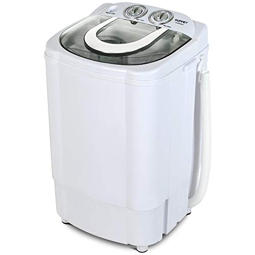 KUPPET Mini Portable Washing Machine for Compact Laundry, 11lbs Capacity, Small Compact Washer w ...
