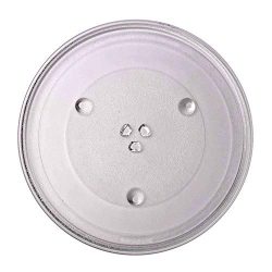 Microwave Plate Replacement, 12.5-inch Diameter Turntable Microwave Plate, Replacement Glass Tra ...