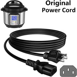 Zonefly Power Cord Compatible for Instant Pot Electric Pressure Cooker, Rice Cooker, Soy Milk Ma ...