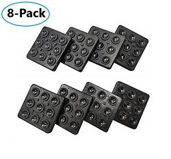 Heavy Duty Universal Antivibration Washer and Dryer Stabilizer Pads I Rubber Silent Feet Noise R ...