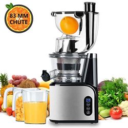 Aobosi Slow Masticating juicer Extractor, Cold Press Juicer Machine, Quiet Motor, Reverse Functi ...