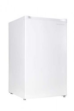 Daewoo FR-044RVWE Compact Refrigerator 4.4 Cu. Ft. | White