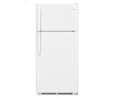 Frigidaire FFTR1814TW 30 Inch Freestanding Top Freezer Refrigerator with 18 cu. ft. Total Capaci ...