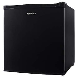 Northair Upright Freezer with 1.1 Cubic Feet Capacity, Compact Reversible Single Door Table Top  ...