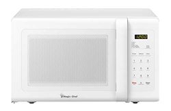 Magic Chef MCD993W 0.9 Cu. Ft. 900W White Countertop Microwave Oven