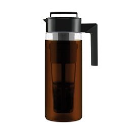 Takeya 10311 Patented Deluxe Cold Brew Iced Coffee Maker with Airtight Seal & Silicone Handl ...