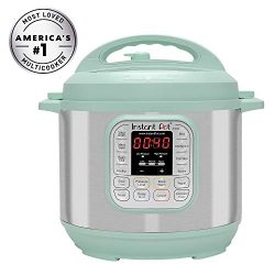 Instant Pot IP-DUO60TEAL Duo 6 Qt 7-in-1 Multi-Use Programmable Pressure, Slow, Rice Cooker, Ste ...