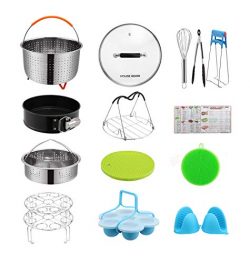 Gift Pack Accessories Set for Pressure Cookers, Universal Compatible with 5/6/8 Qt – Origi ...