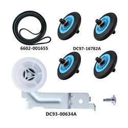 Dryer Repair Kit for Samsung Dryer Belt dryer Kit Include Dryer Roller DC97-16782A Dryer Indler  ...