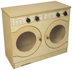 Childcraft Modern Kids Washer and Dryer Combo, 29-1/2 x 13-3/8 x 24-3/8 Inches