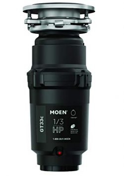 Moen GT33C GT Series 1/3 Horsepower Garbage Disposal, with with Fast Track Technology