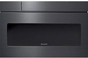 Sharp SMD2470AH 24″ Microwave Drawer with 1.2 cu. ft. Capacity in Black Stainless Steel